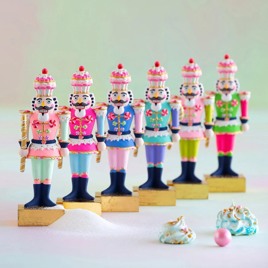 Cuddle Decor Glitterville Rainbow Colonel Cupcake 9"