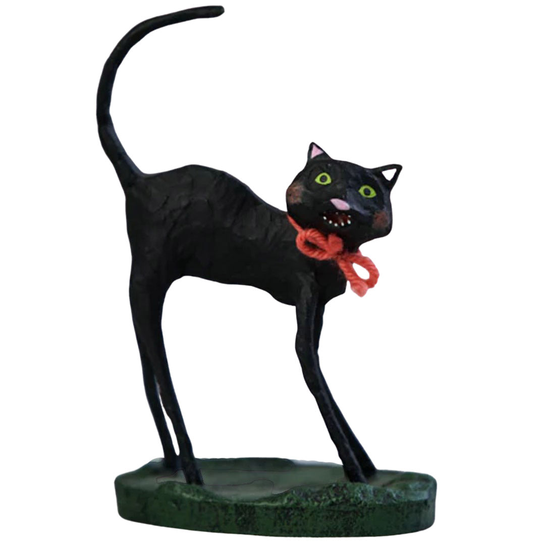 Kitty Boo Halloween Figurine and Collectible by Lori Mitchell