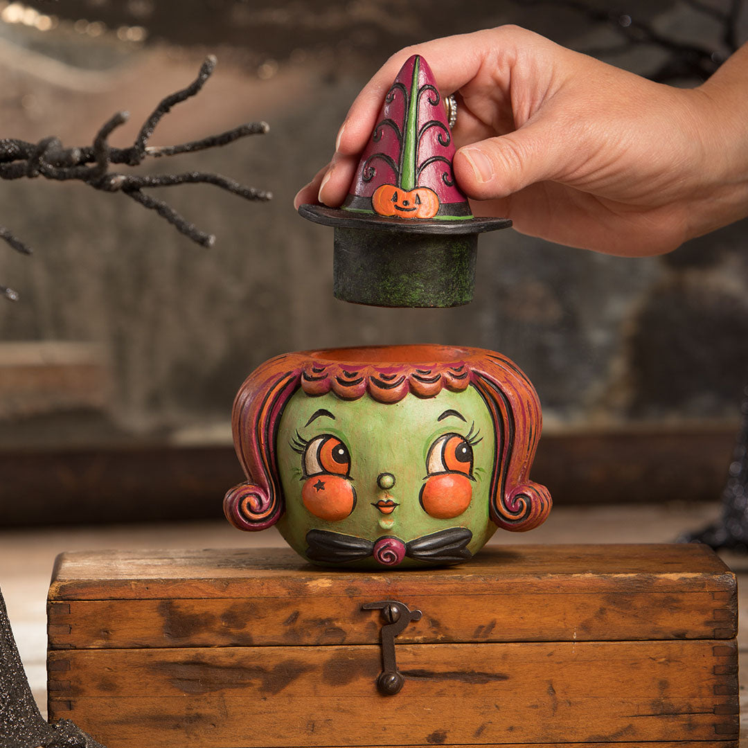 Johanna Parker Hagatha Hollow Head Container opened life style