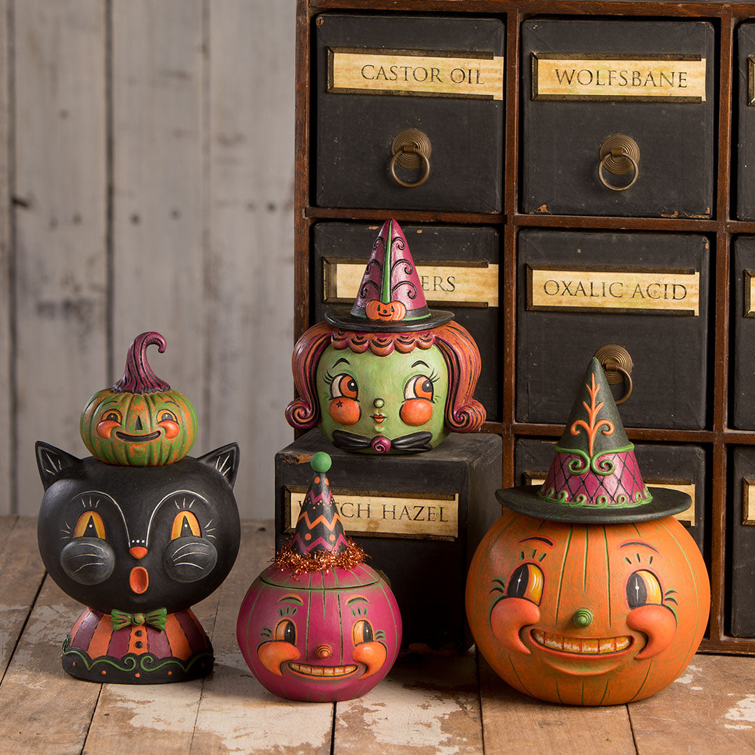 Johanna Parker Hagatha Hollow Head Container set life style