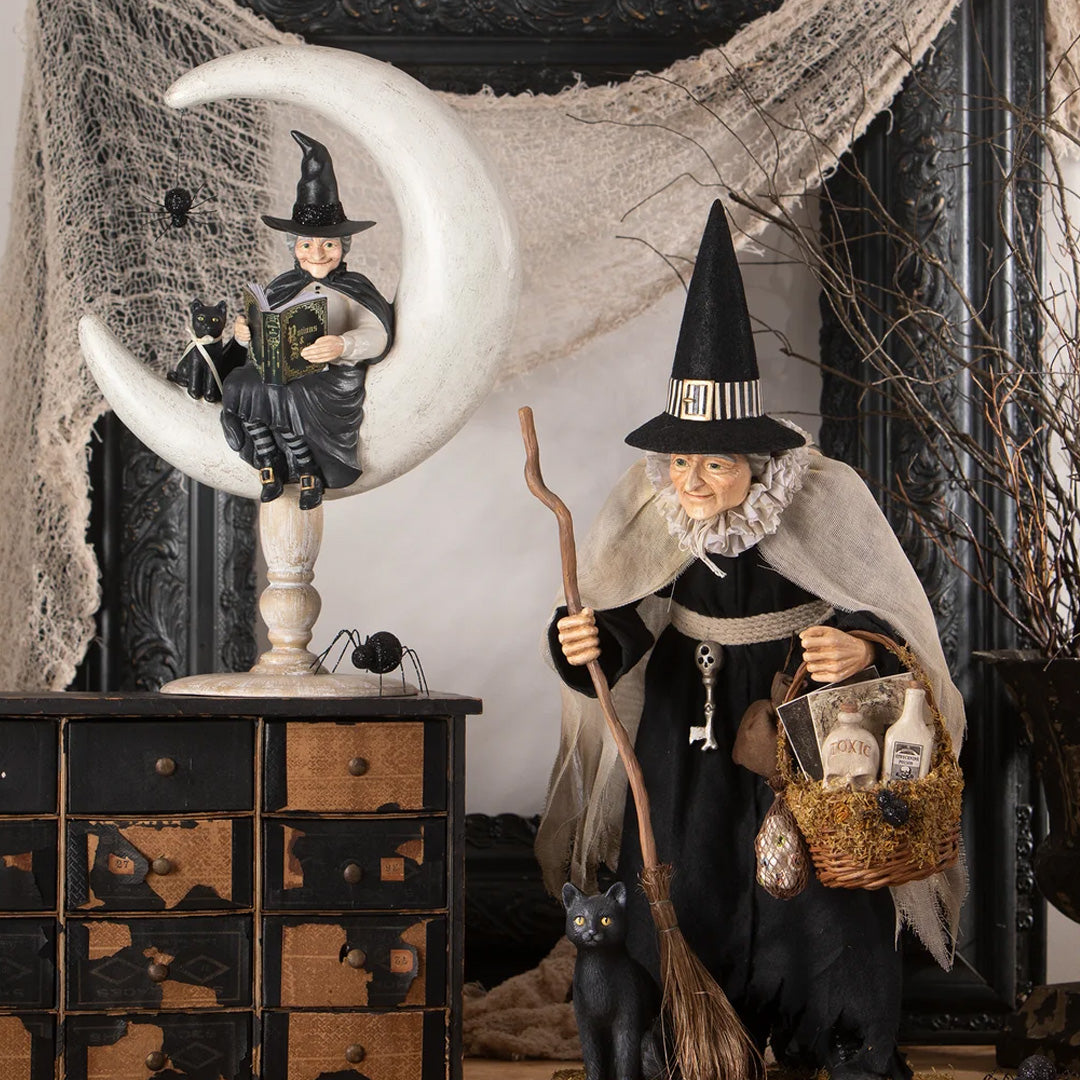Bethany Lowe Crescent Moon Moira Witch set lifestyle