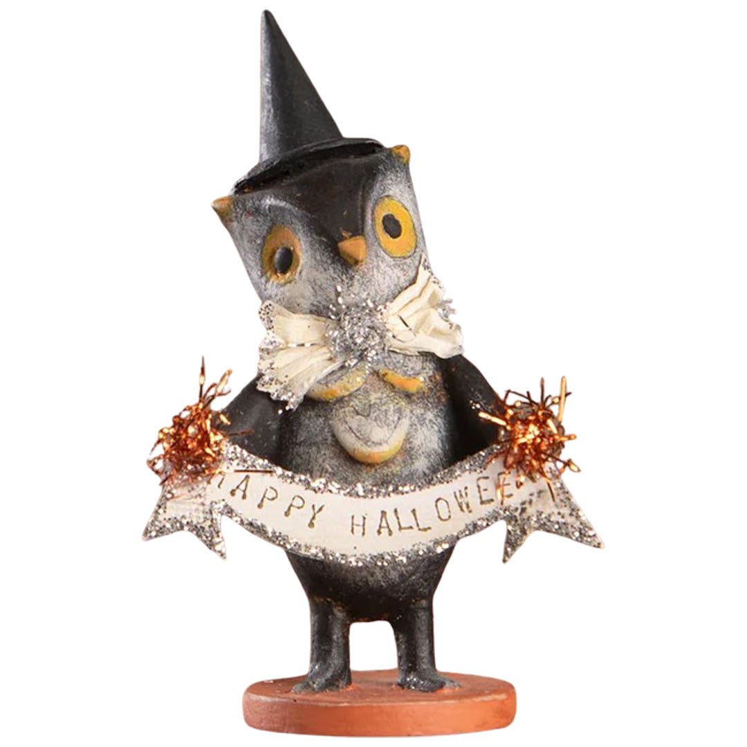 Michelle Lauritsen Happy Halloween Owl front