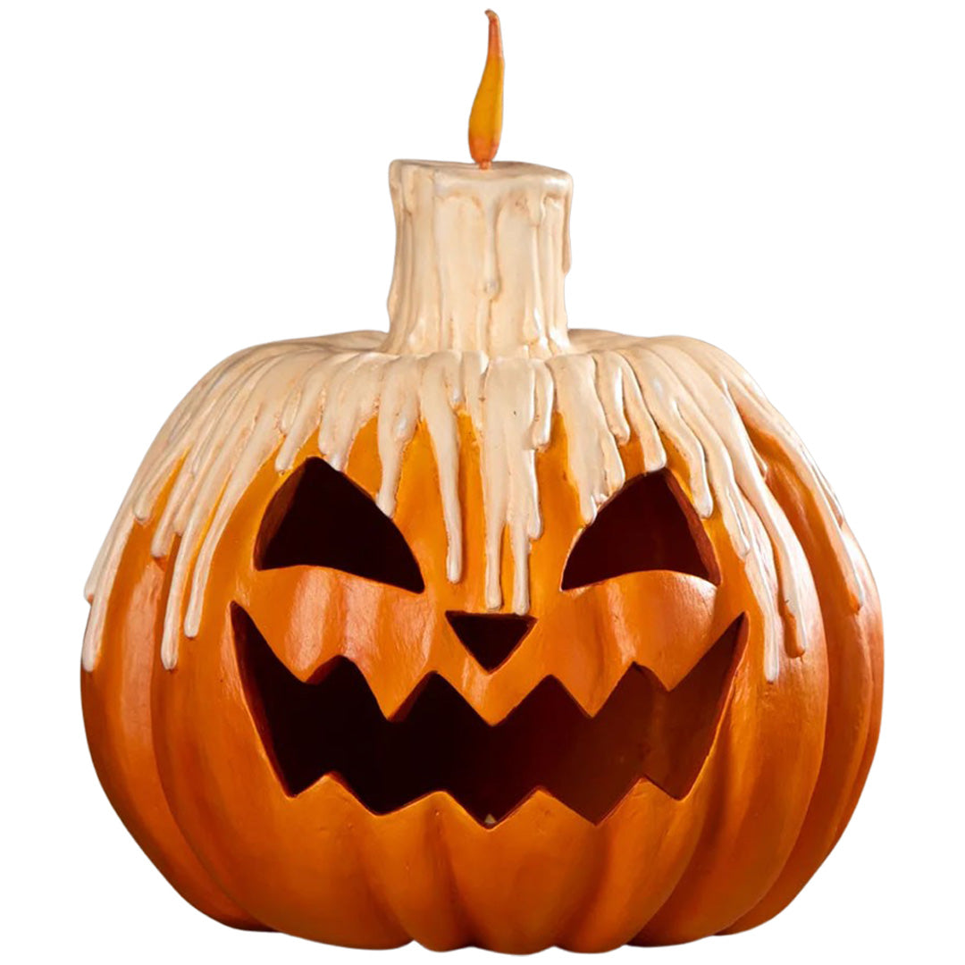 Bethany Lowe Melting Midnight Glow Pumpkin front