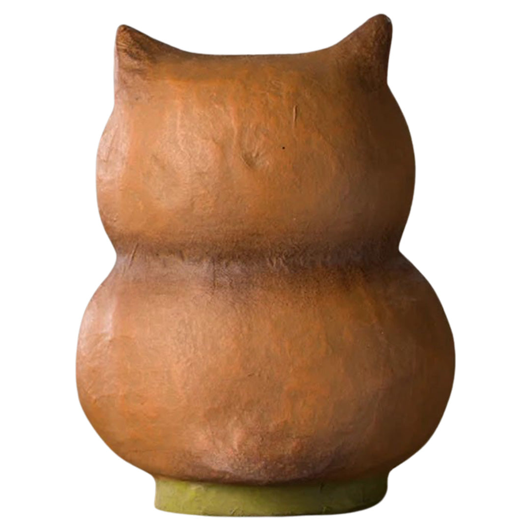 Bethany Lowe Shining Bright Owl Luminary back