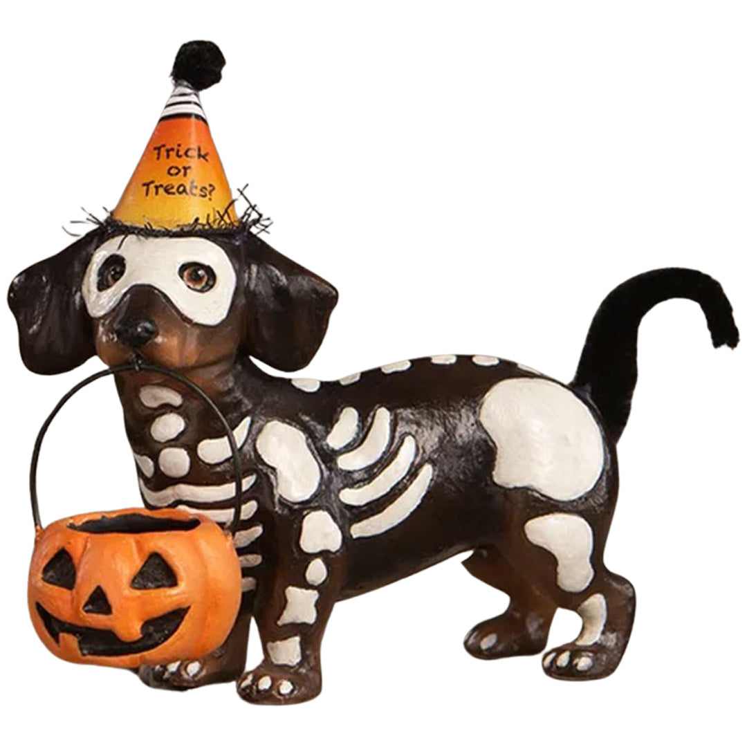 Bethany Lowe Skeleton Pup front