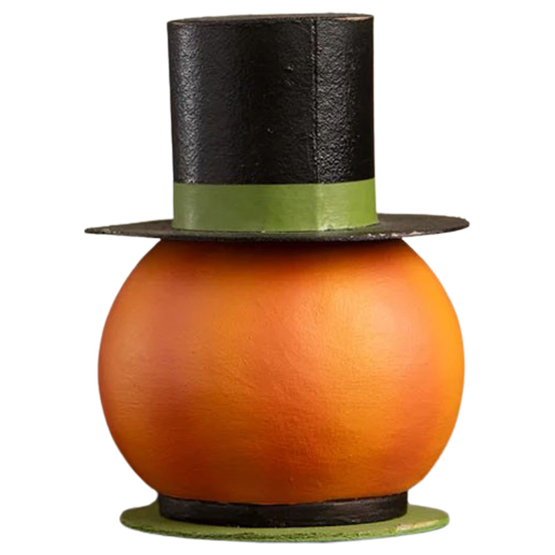 Bethany Lowe Smiling Pumpkin Container back