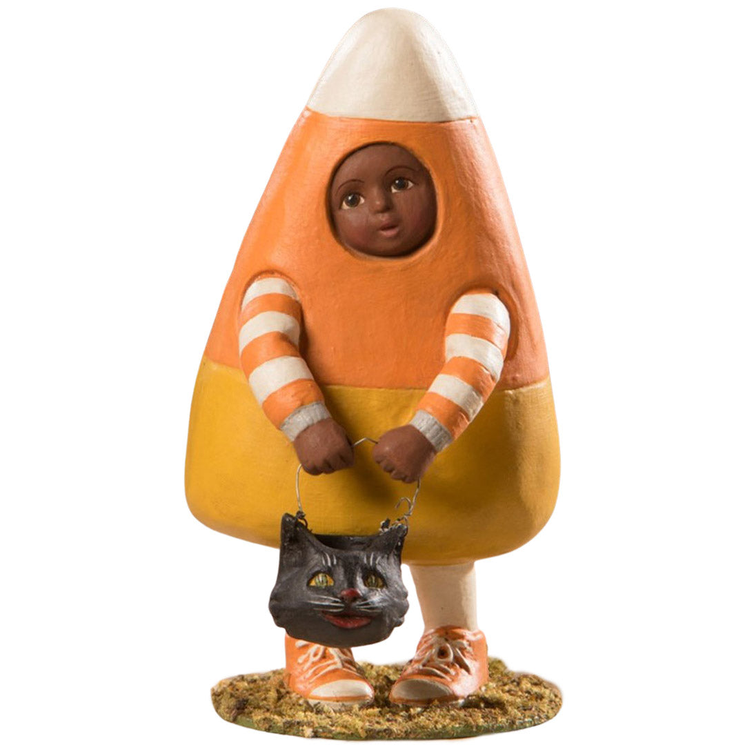 Candy Corn Drew Halloween Figurine by Bethany Lowe