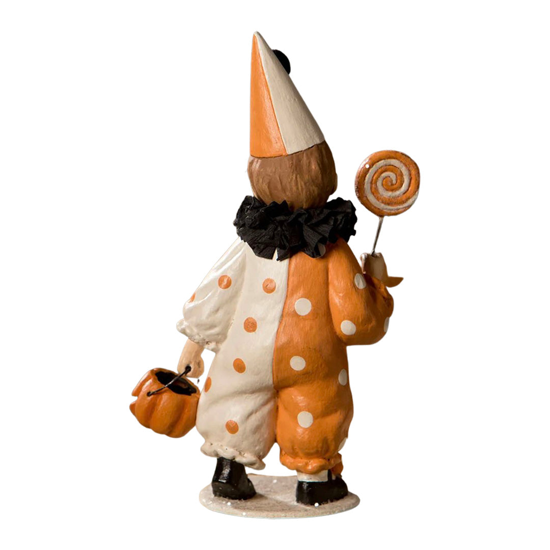 Halloween Masquerade Clown Boy by Bethany Lowe back