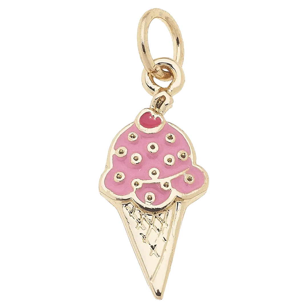 Cuddle Decor Ice Cream Cone Charm