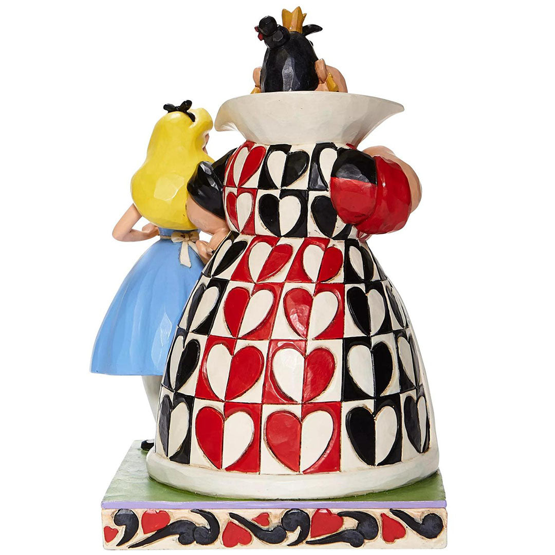 Jim Shore Alice and Queen of Hearts back