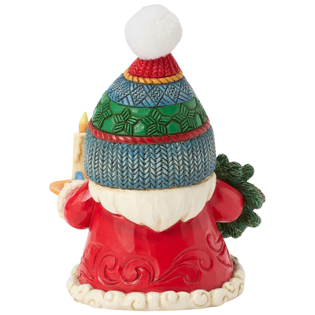 Jim Shore Holiday Chamber Candle Gnome back