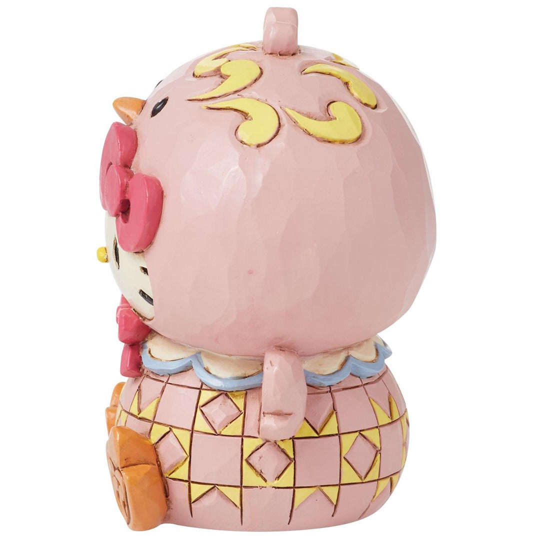 Jim Shore Hello Kitty Easter Chick Mini left side