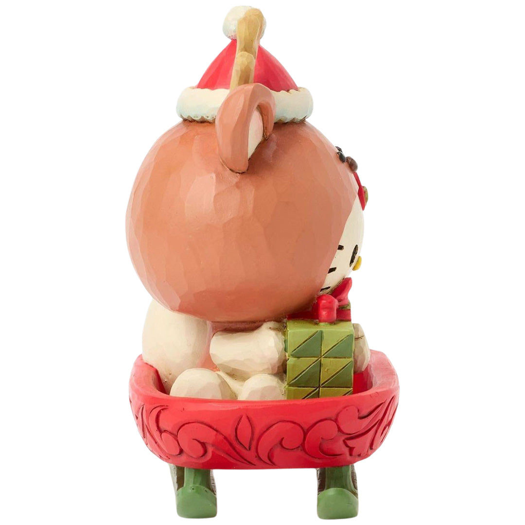 Jim Shore Hello Kitty Reindeer right side