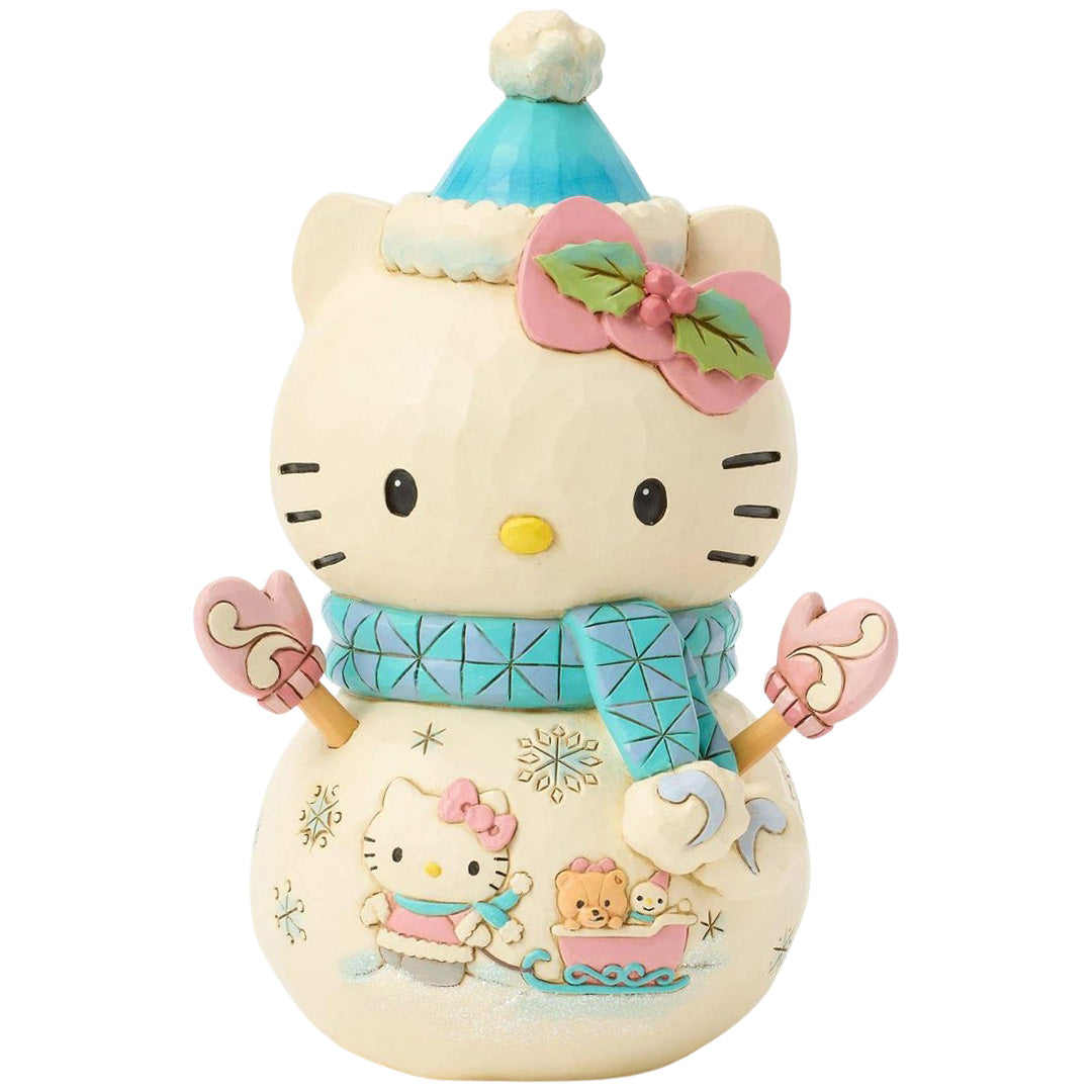 Jim Shore Hello Kitty Snowman front