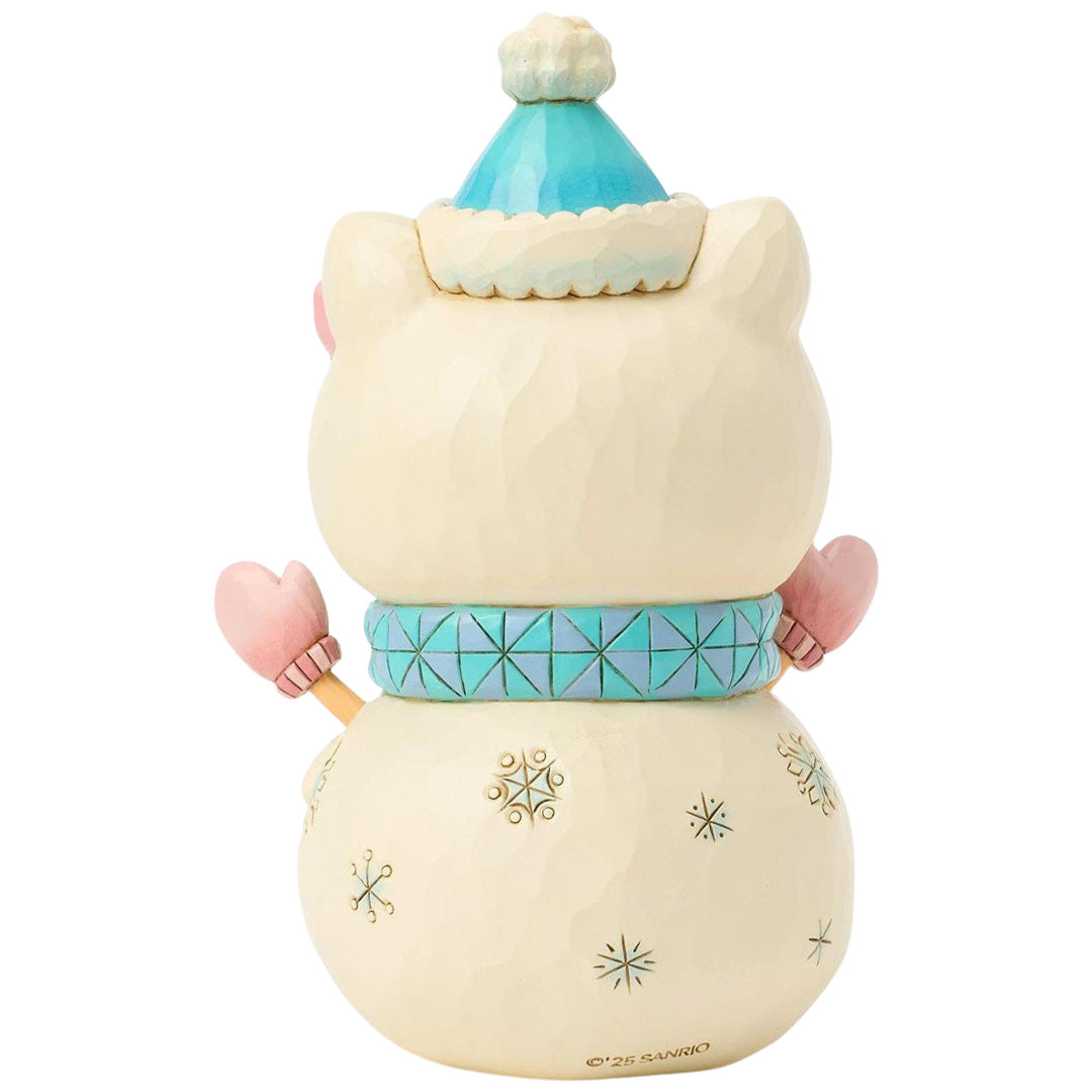 Jim Shore Hello Kitty Snowman back