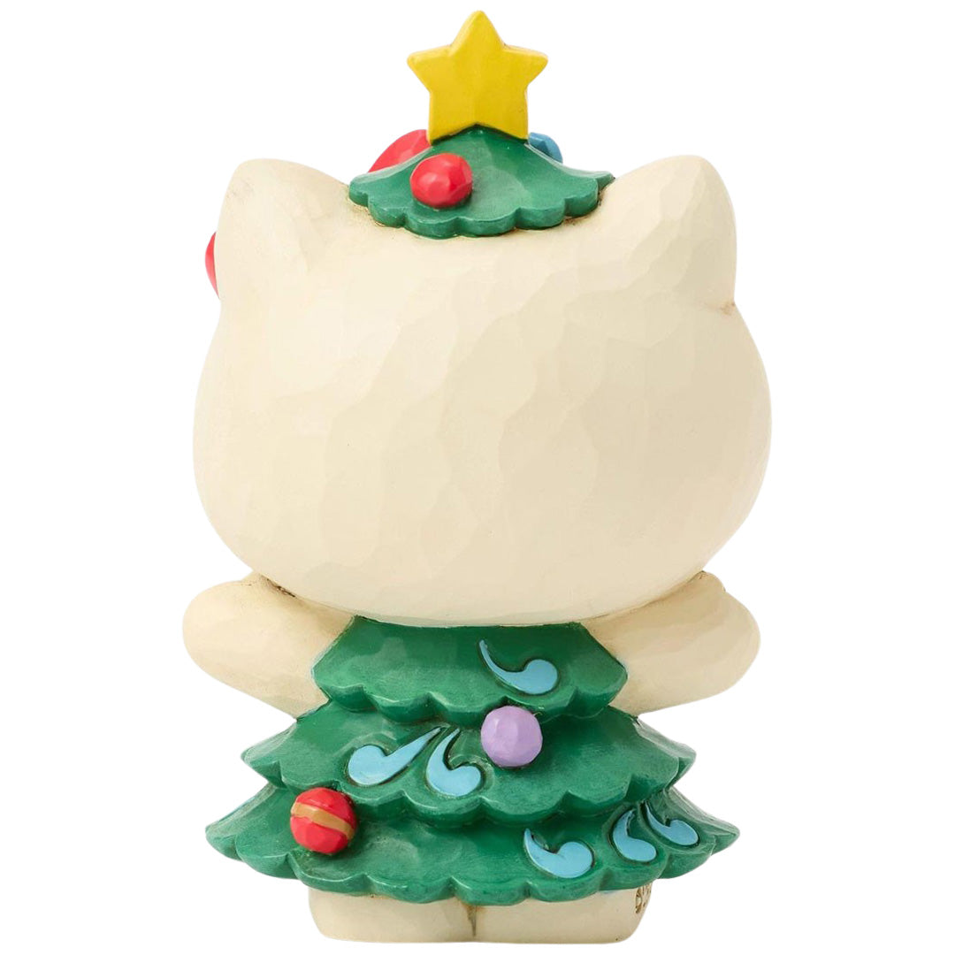 Jim Shore Hello Kitty Tree Mini back