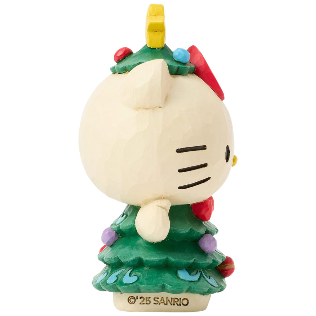 Jim Shore Hello Kitty Tree Mini right side
