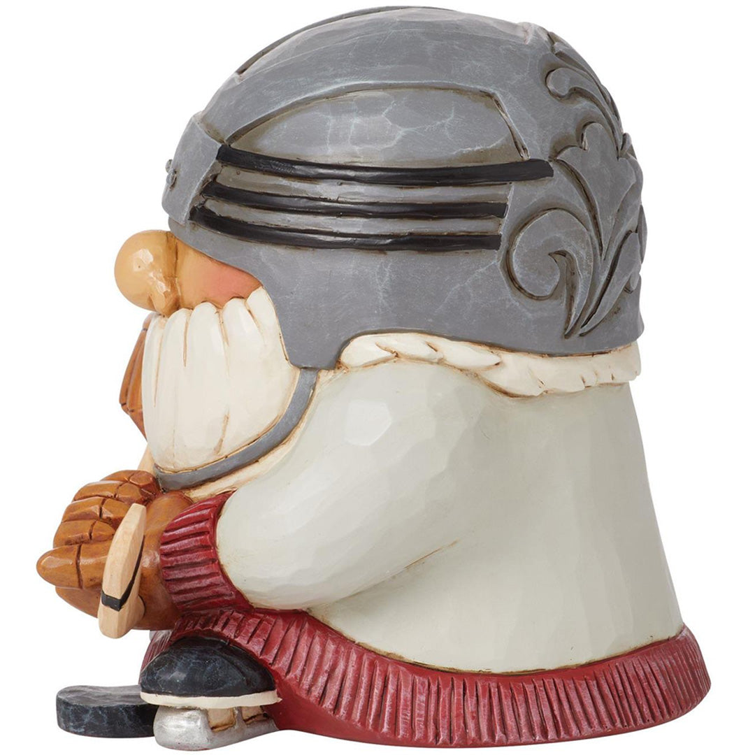 Jim Shore Gnome Hockey Player left side