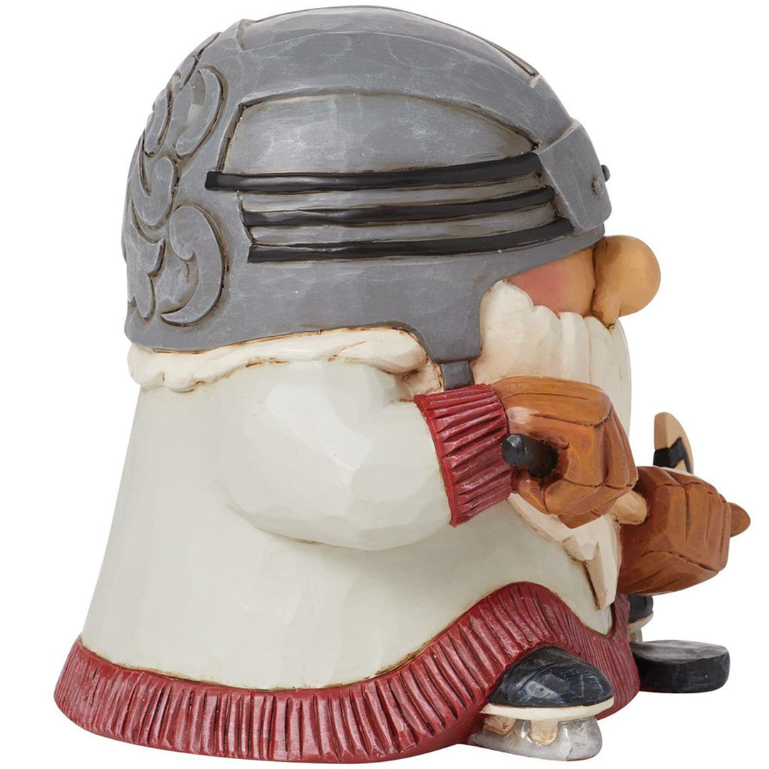 Jim Shore Gnome Hockey Player right side