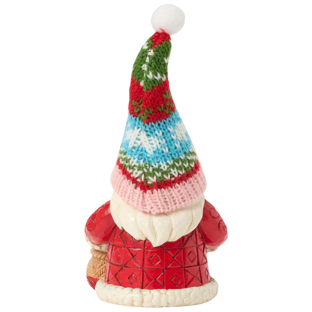 Jim Shore Holiday Knit Hat Gnome back