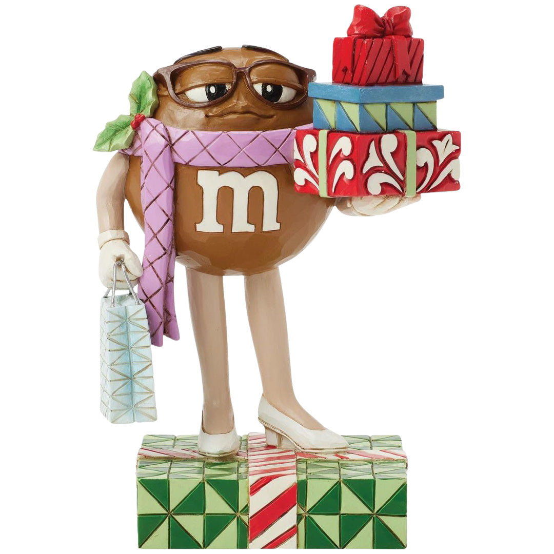 M&M'S Brown Character with Presents 5.51" front
