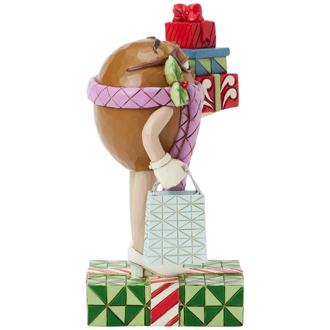 M&M'S Brown Character with Presents 5.51" right side