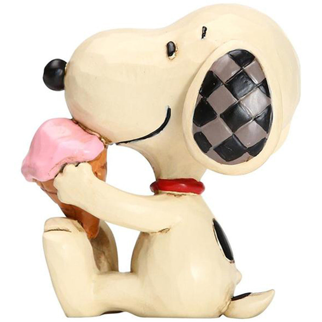 Jim Shore Snoopy with Ice Cream Mini side
