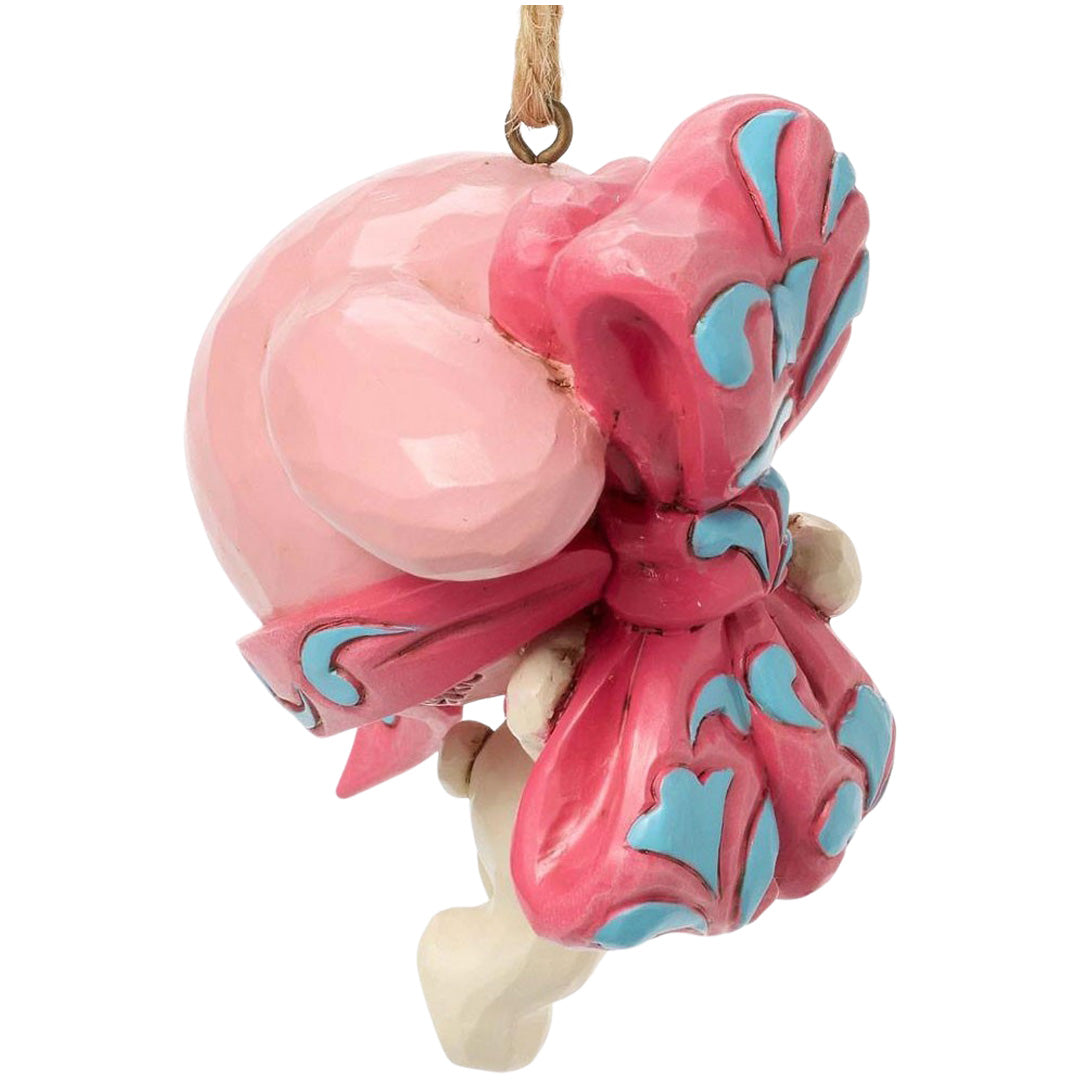 Jim Shore My Melody Pink Bow Ornament right side