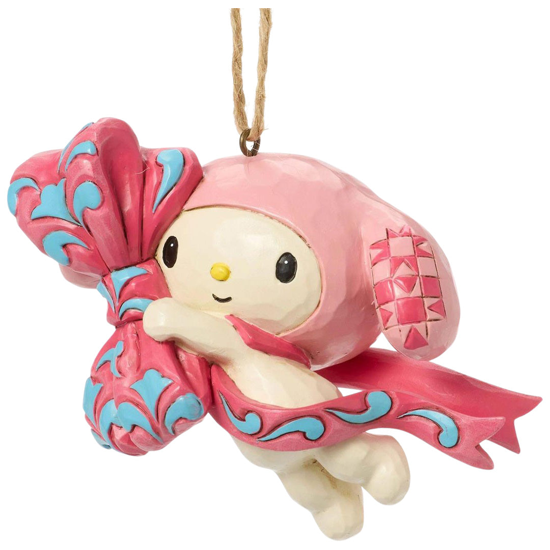 Jim Shore My Melody Pink Bow Ornament side