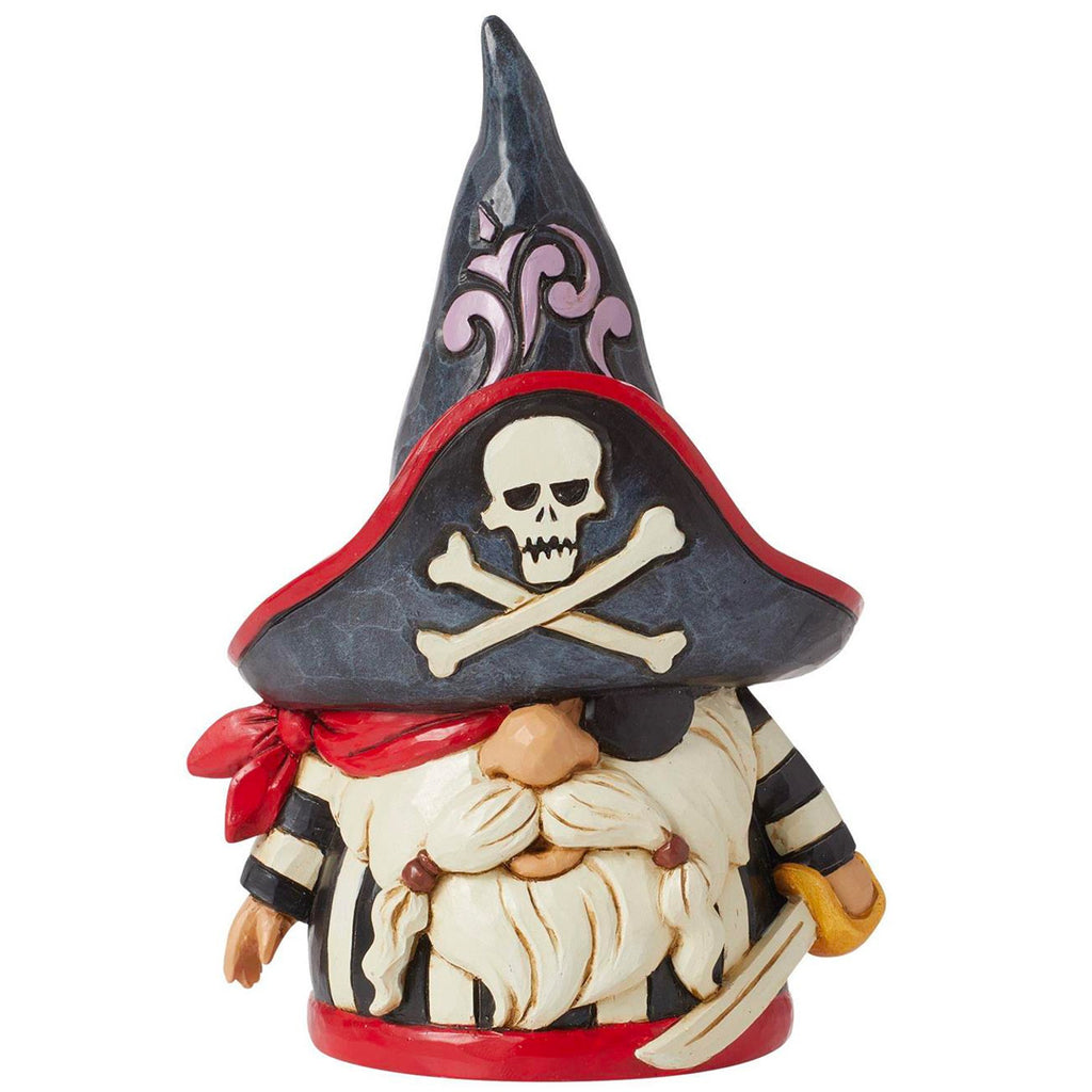 Jim Shore Pirate Gnome Figurine front