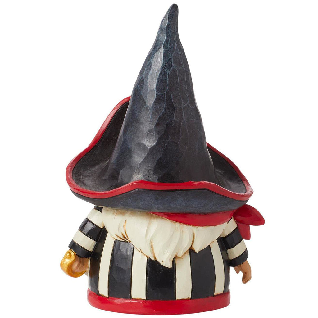 Jim Shore Pirate Gnome Figurine back