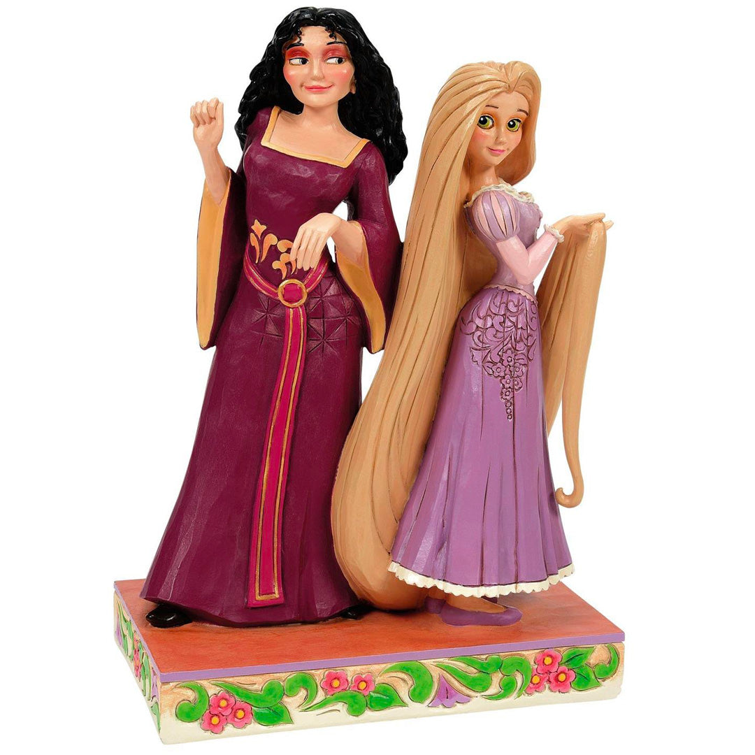 Jim Shore Rapunzel vs. Mother Gothel front