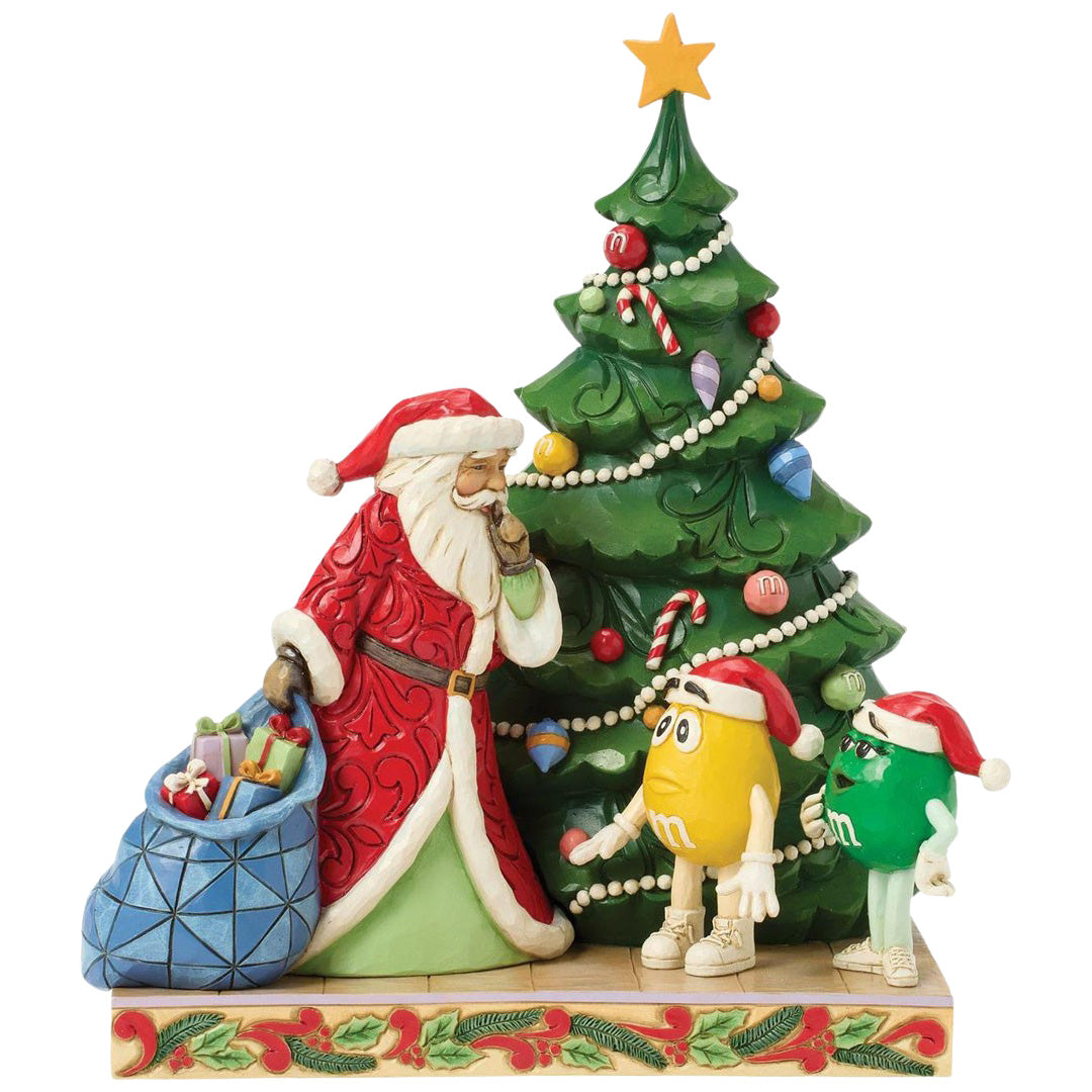 Jim Shore Santa with MMS Characters front
