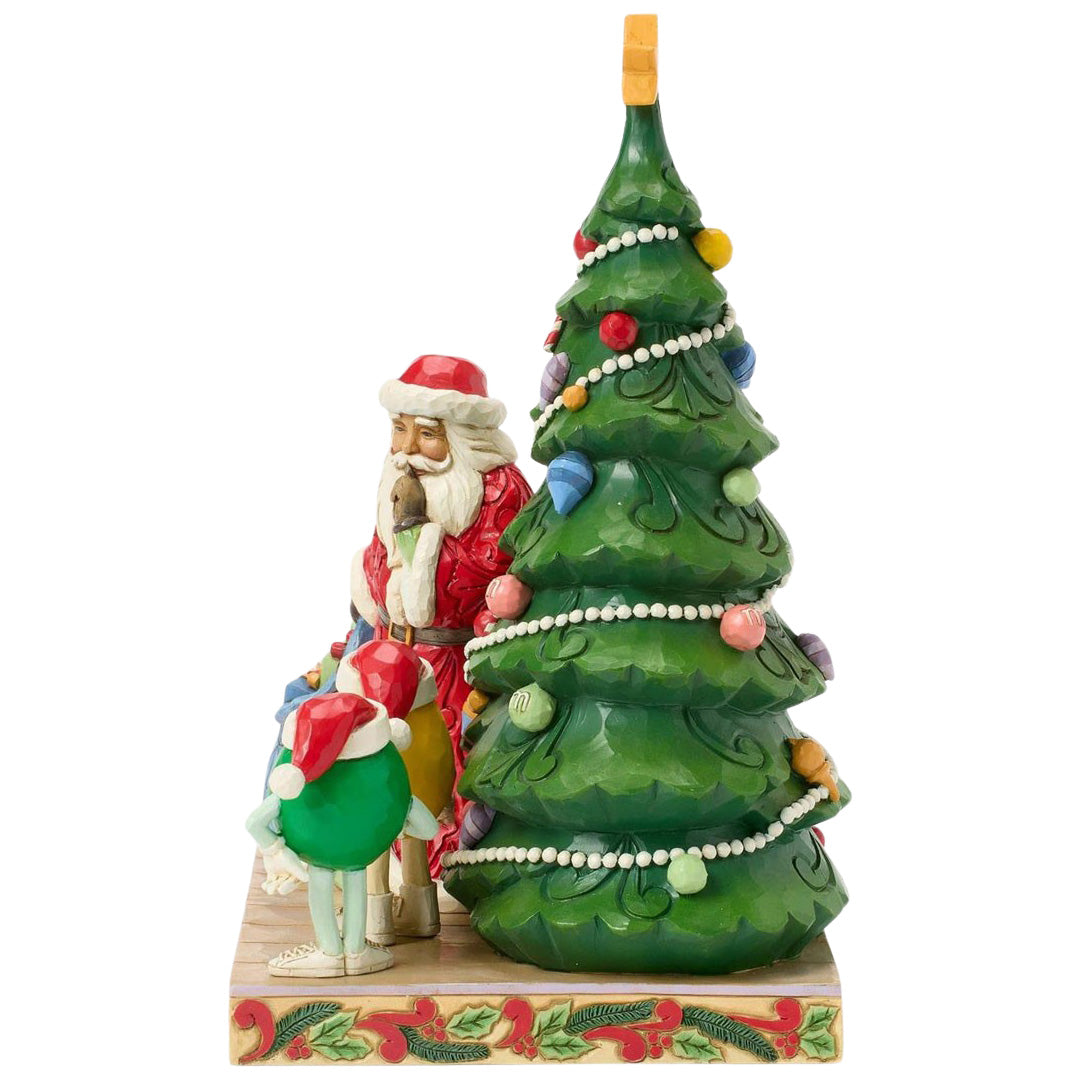 Jim Shore Santa with MMS Characters side