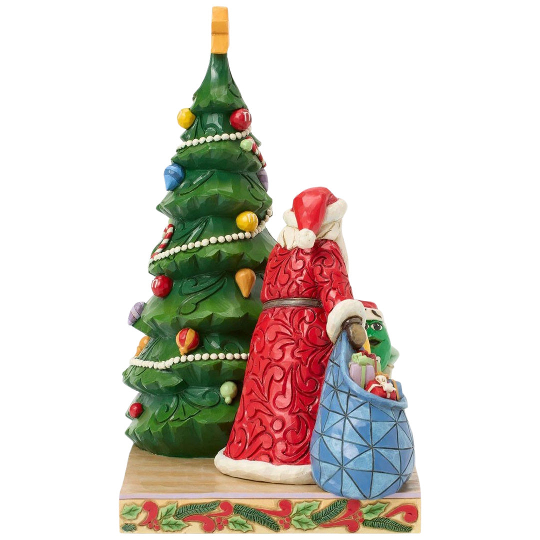 Jim Shore Santa with MMS Characters side