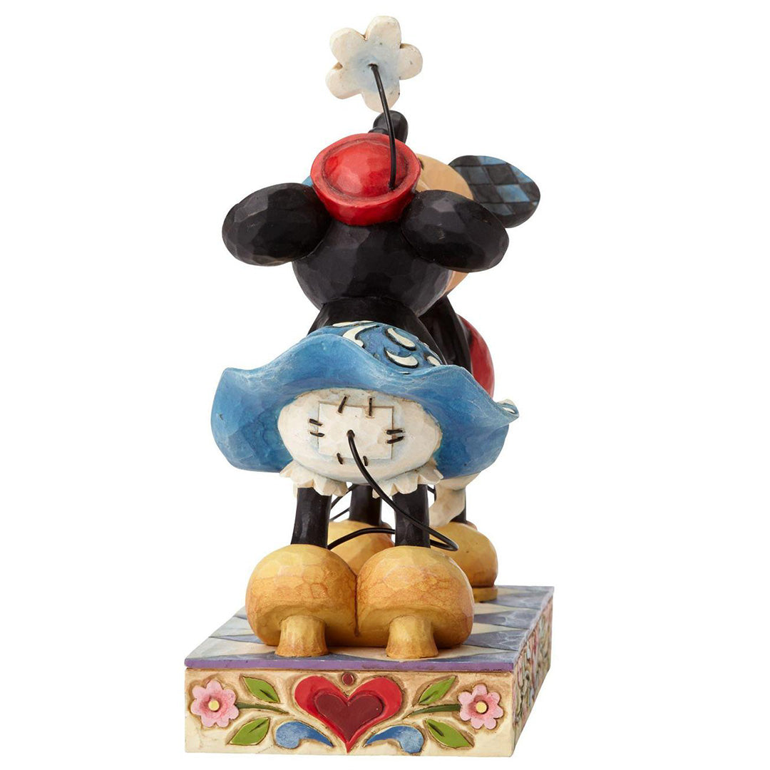 Jim Shore Mickey and Minnie Smooch For My Sweetie back
