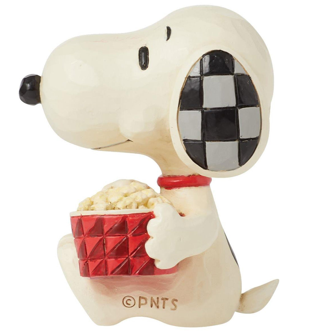 Jim Shore Snoopy Popcorn Mini left