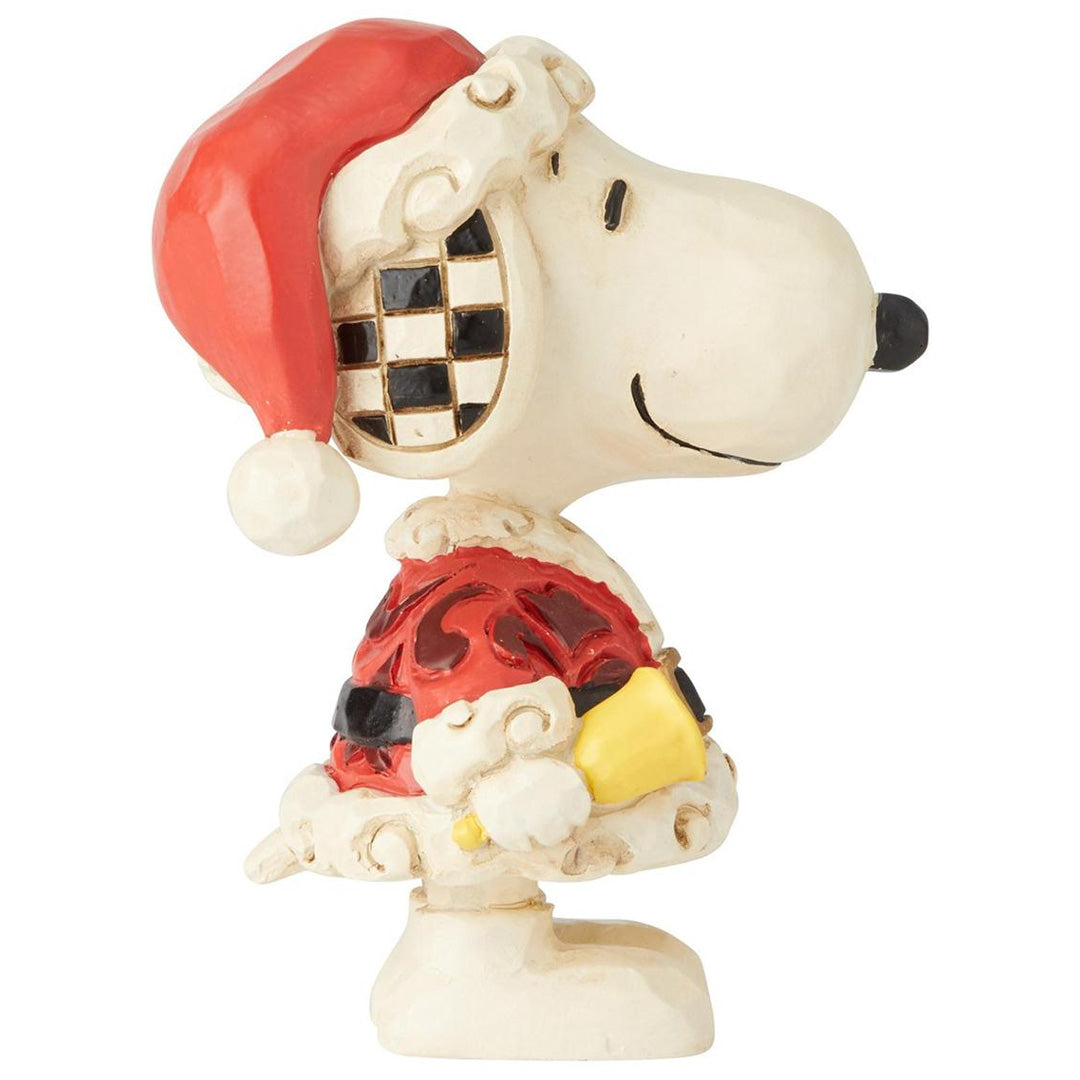 Jim Shore Snoopy Santa Mini right side