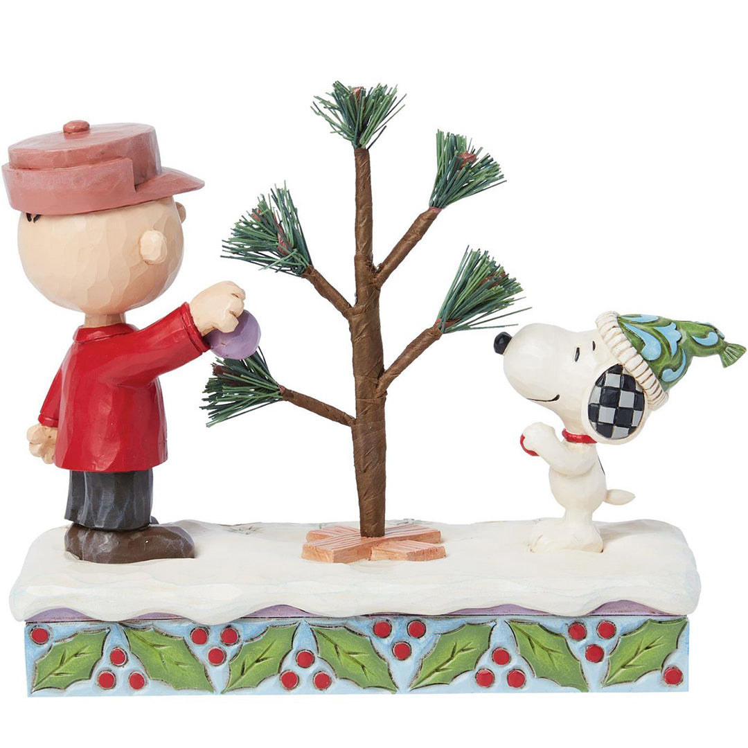 Snoopy & Charlie Brown Tree 5.51" back