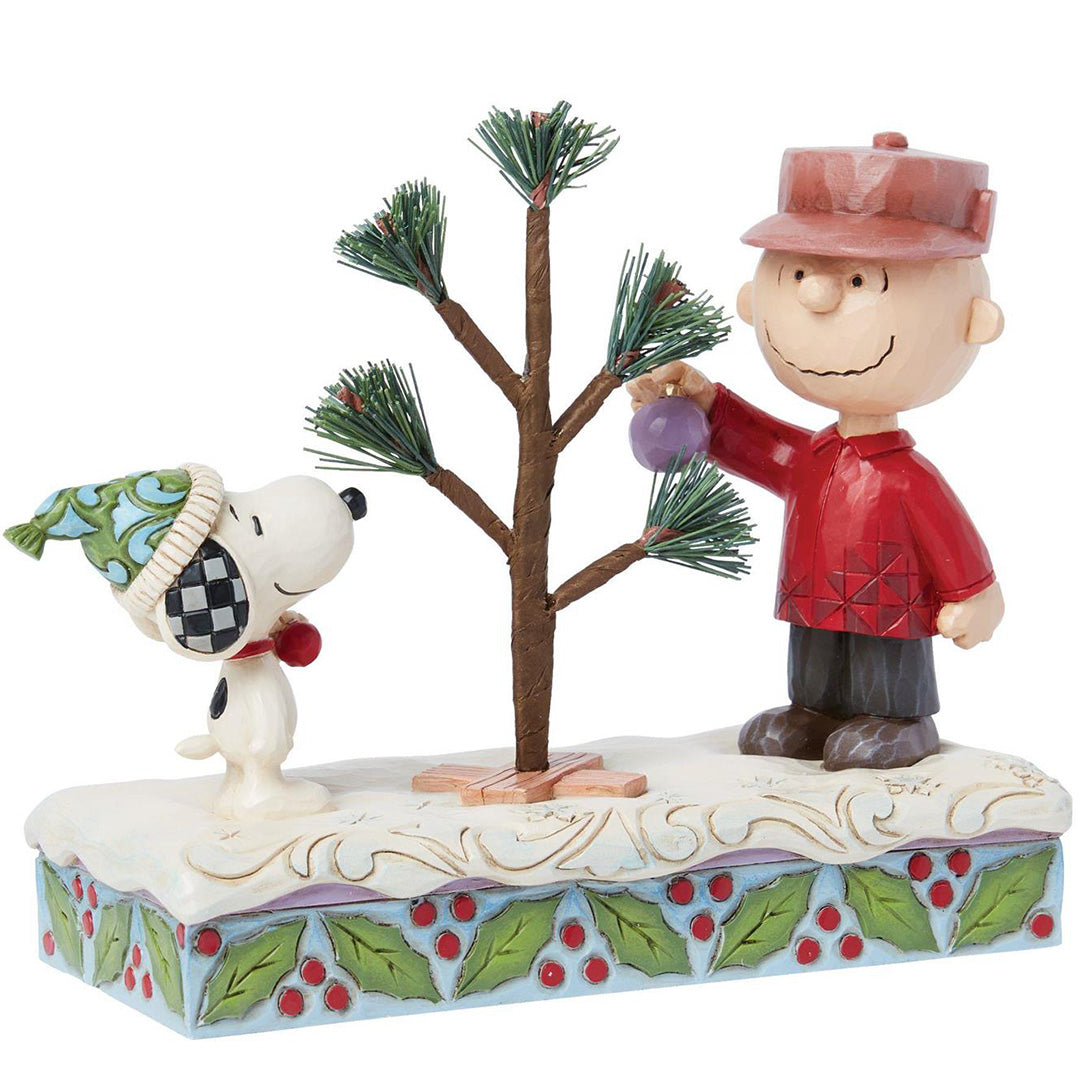 Snoopy & Charlie Brown Tree 5.51" side