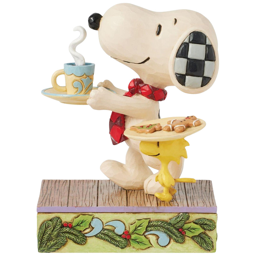 Jim Shore Snoopy and Woodstock Cookies left side