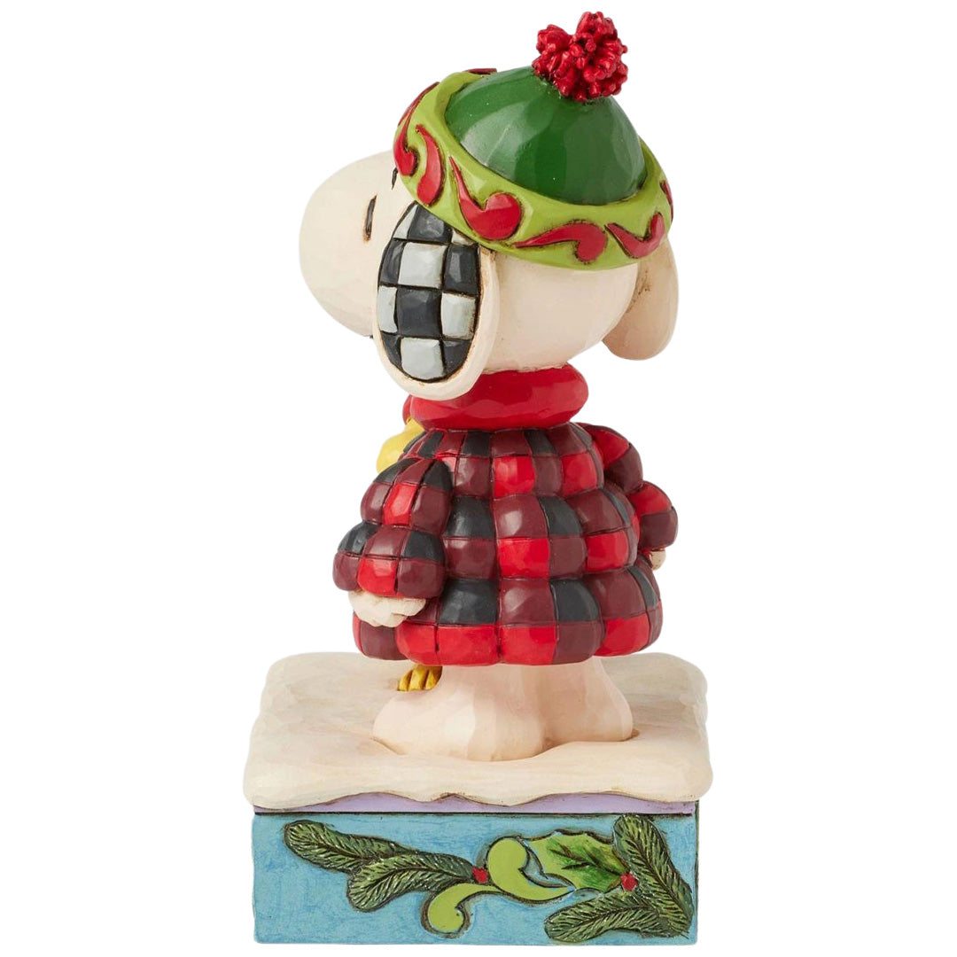 Jim Shore Snoopy and Woodstock Puffer Jackets back