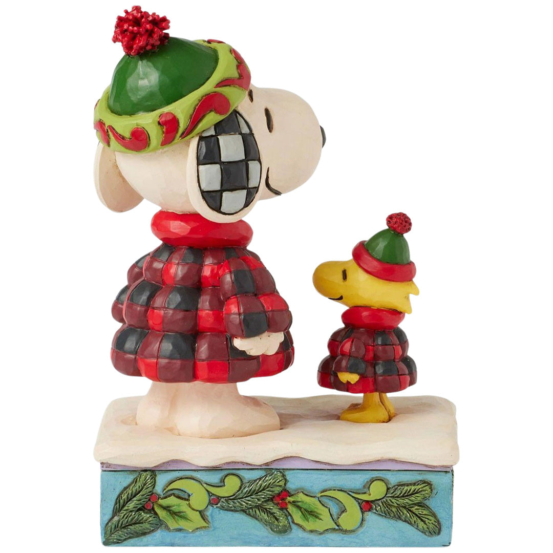 Jim Shore Snoopy and Woodstock Puffer Jackets back