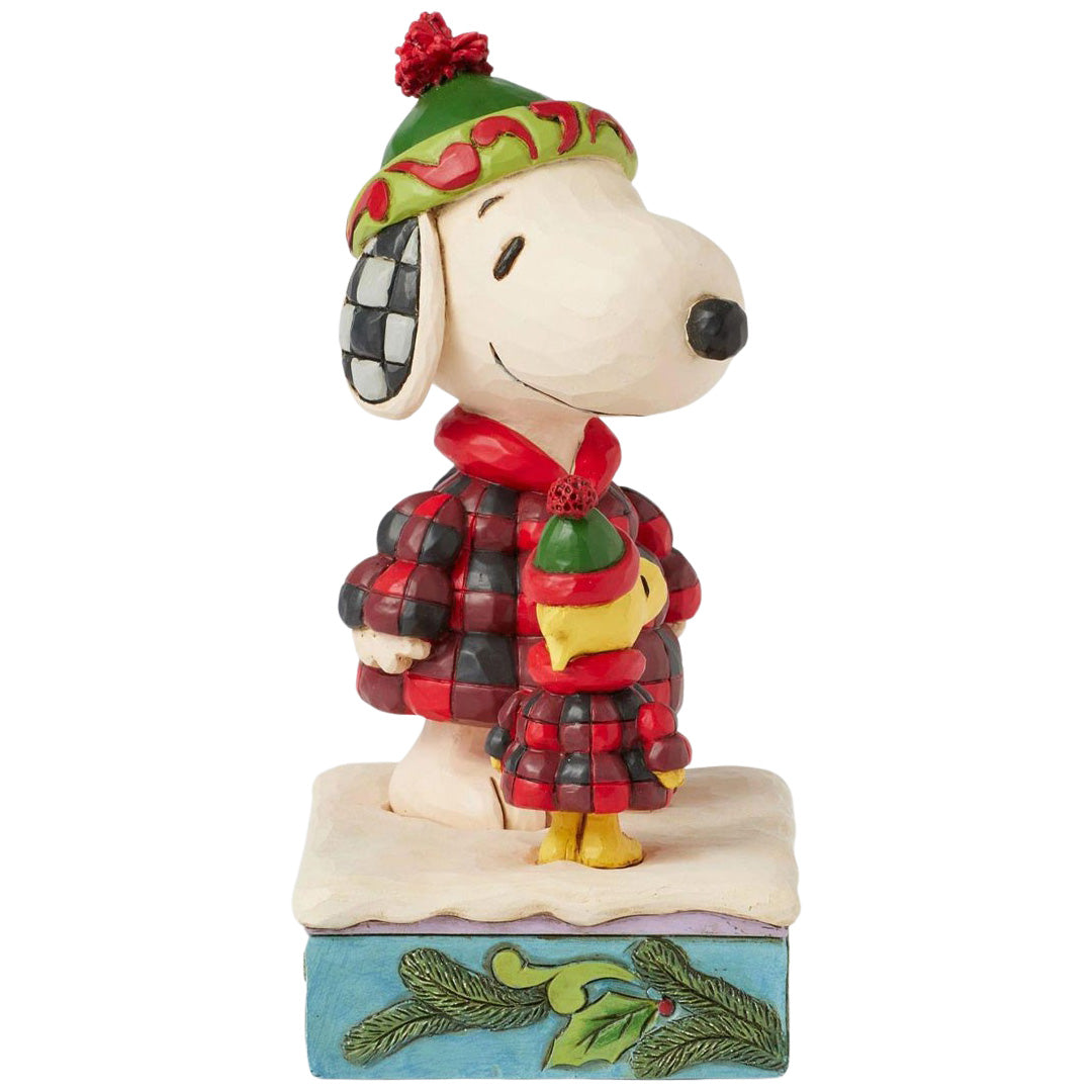 Jim Shore Snoopy and Woodstock Puffer Jackets side