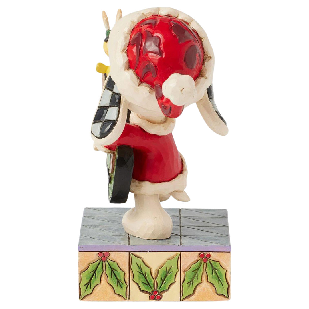 Jim Shore Snoopy and Woodstock Rock and Roll back