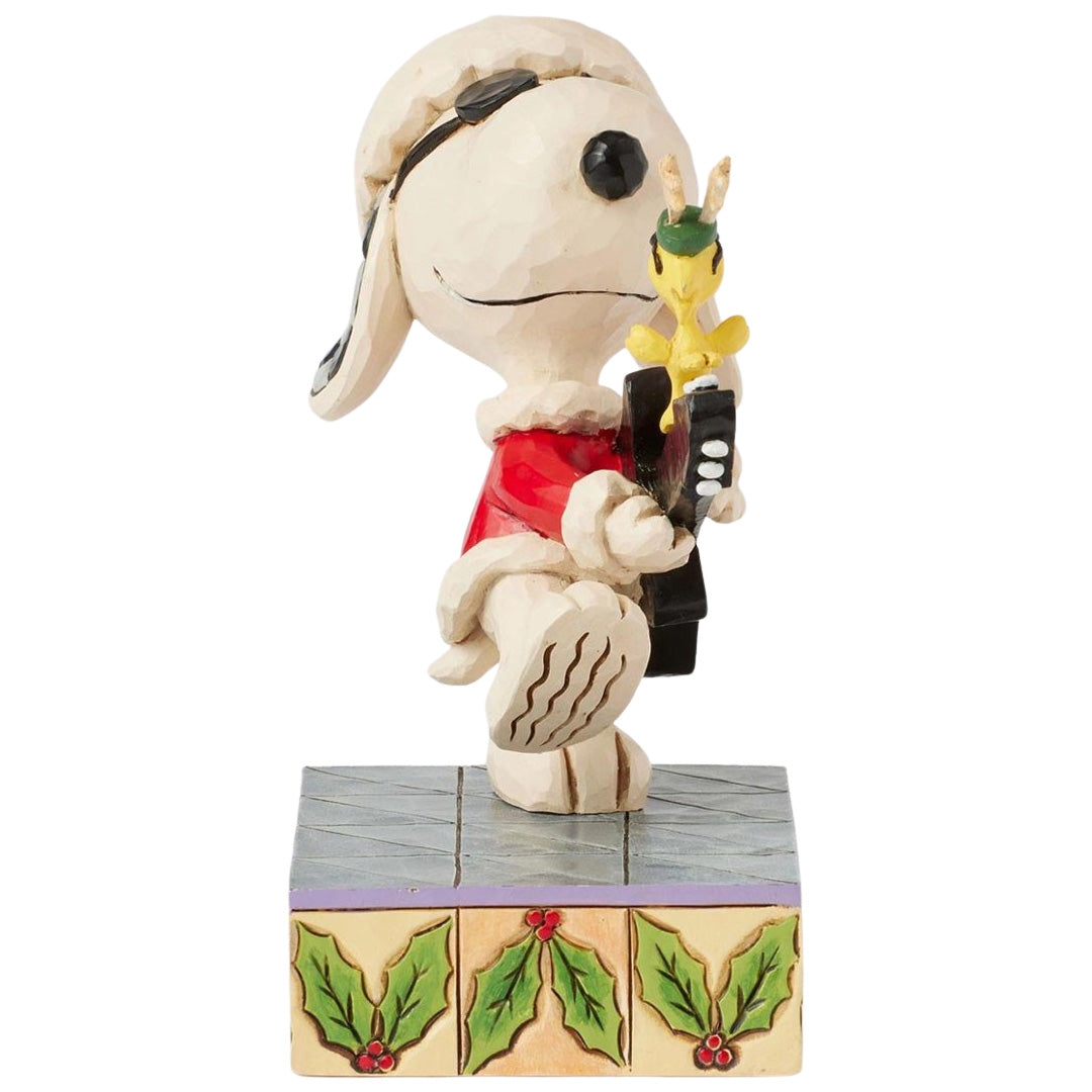 Jim Shore Snoopy and Woodstock Rock and Roll front