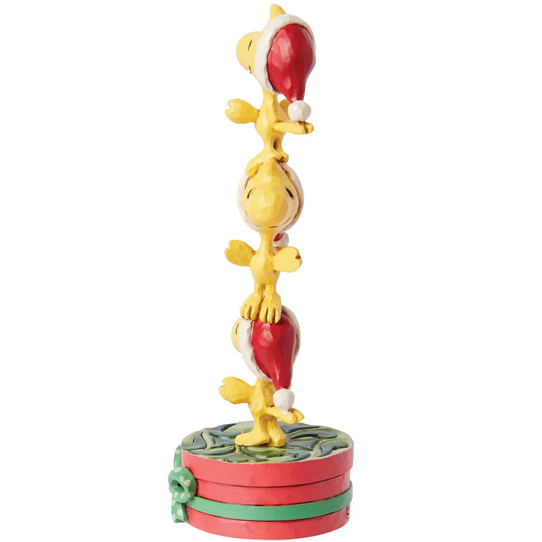 Jim Shore Stacked Woodstocks Mini  side