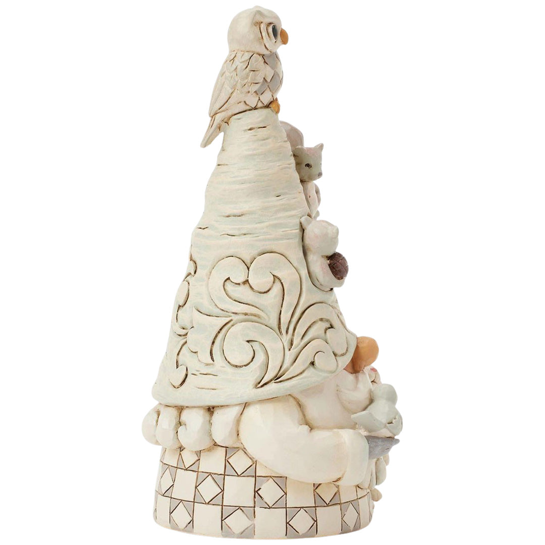 Jim Shore Woodland Gnome with Animals right side