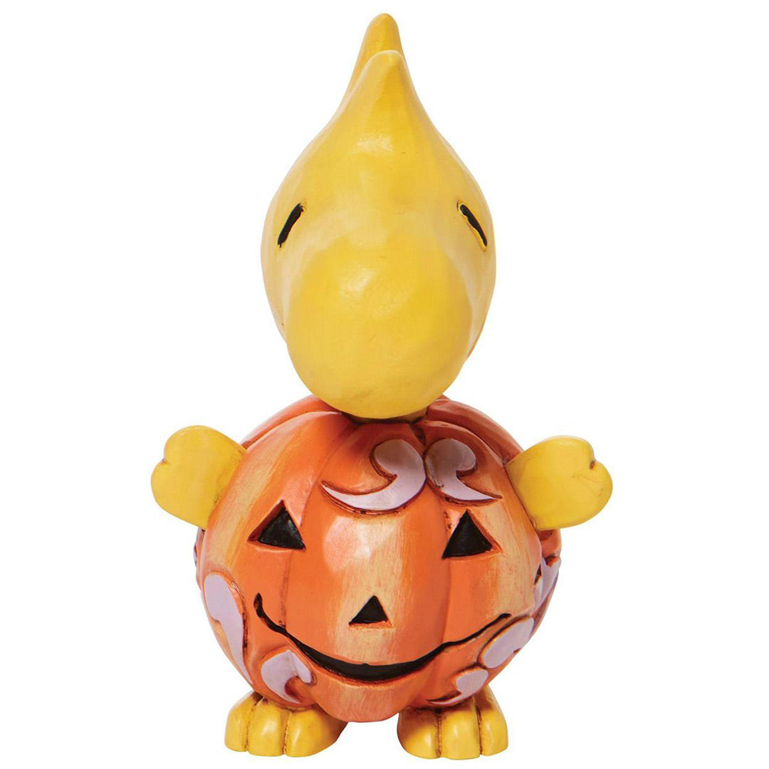 Jim Shore Woodstock Pumpkin Mini front