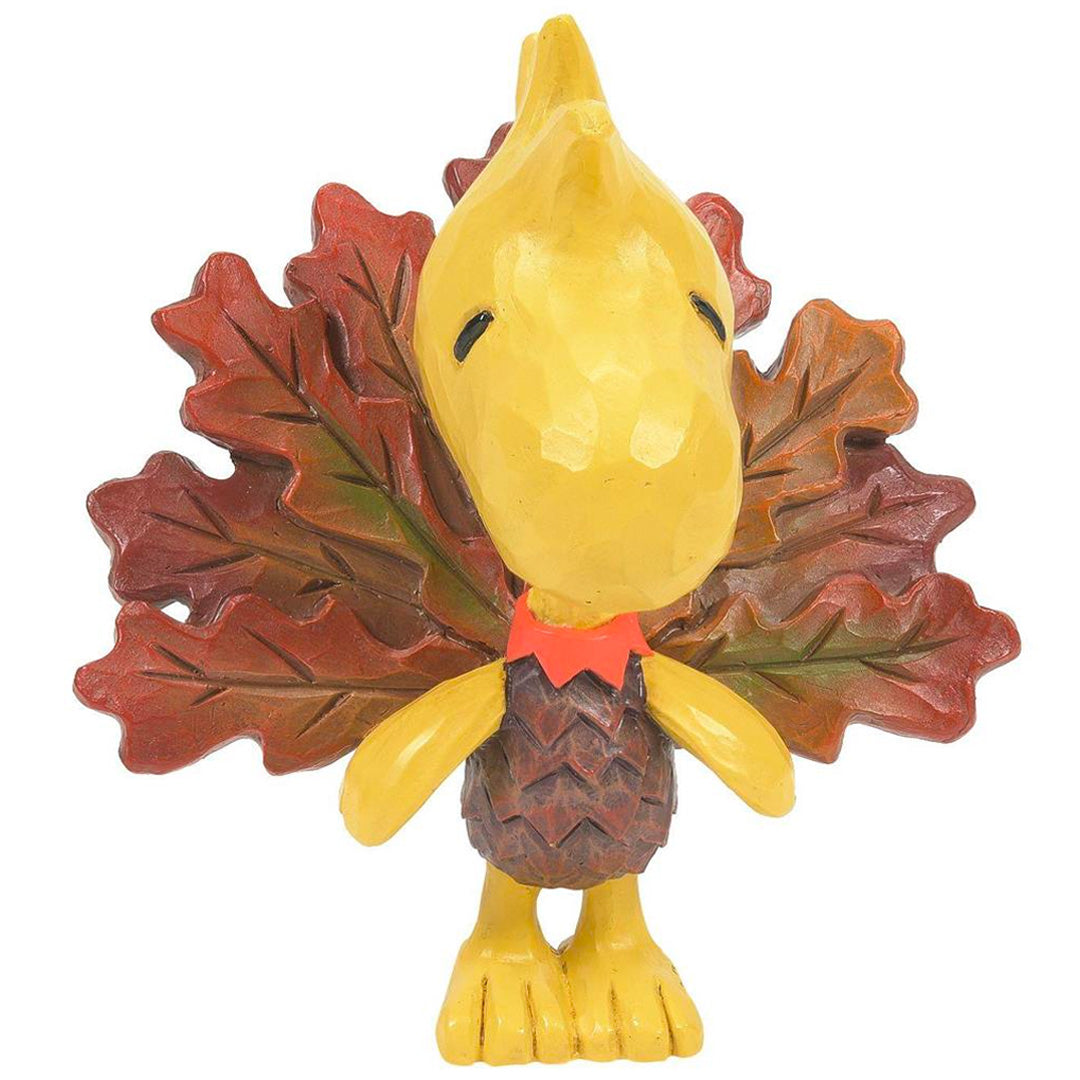 Jim Shore Woodstock Turkey Mini front